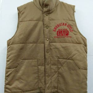 Rare Vintage GAP Vest, Bomber Jacket