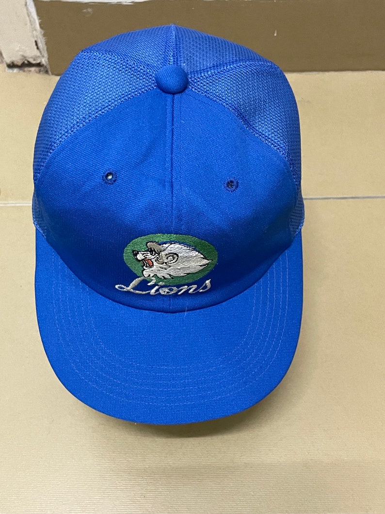 Rare Vintage SEIBU LIONS Hat/Cap, Lions cap, Baseball Cap, Sportwear, Sport Cap image 2