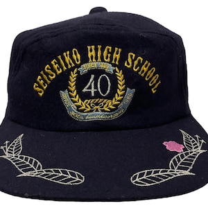 Chapeau vintage rare de lycéen SEISEIKO, (180)