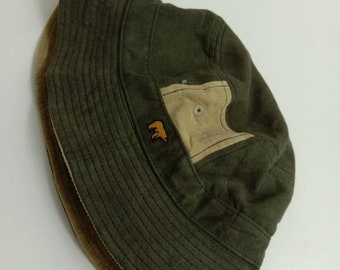 Rare Vintage GOLDEN BEAR Bucket Hat (998)