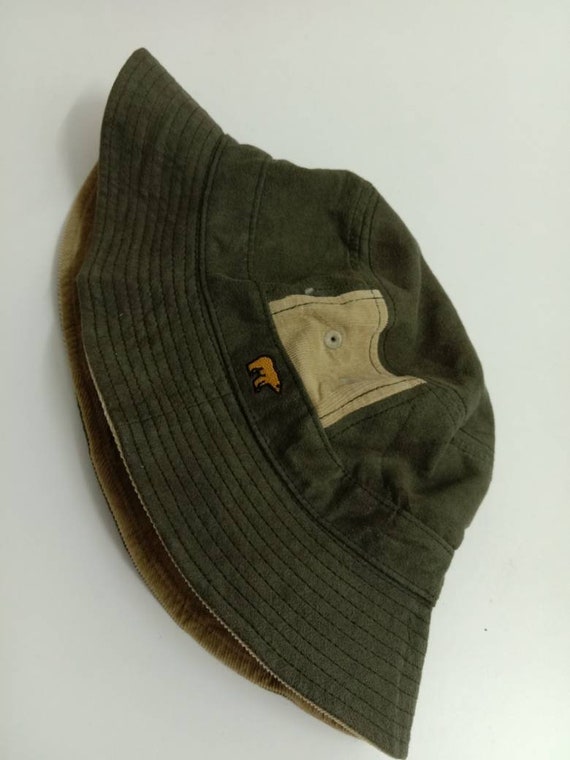 Rare Vintage GOLDEN BEAR Bucket Hat 998 