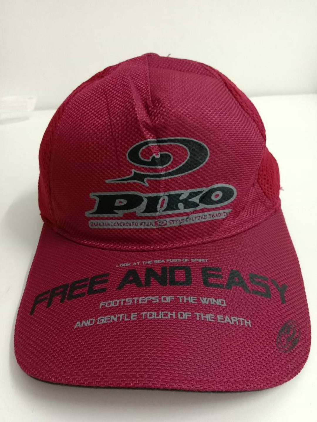 帽子 vintage piko red black design cap vintage piko red black design cap 帽子