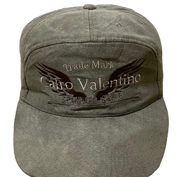 Rare Vintage CALRO VALENTINO Hat Cap, earcover hat, winter hat