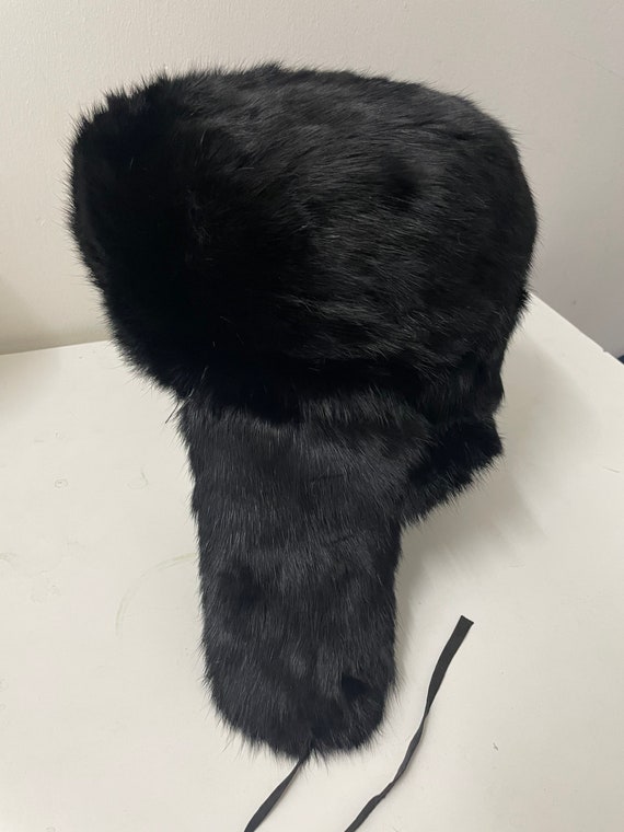 帽子 2000s Rare Grunge Fur Hat With Tail il_fullxfull.3272831343_1exh.jpg
