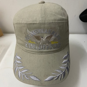 Rare millésime TOP AMERICAN MAJOR Hat, King Officer, Ocean Union Hat (1122)