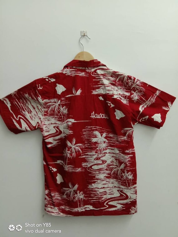 Rare Vintage 90s FAVANT Hawaii shirt, Flower desi… - image 2