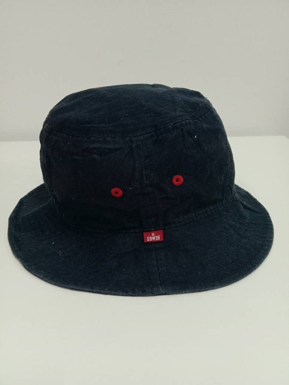 Rare Vintage EDWIN Hat, edwin Bucket Hat, swag (3… - image 2