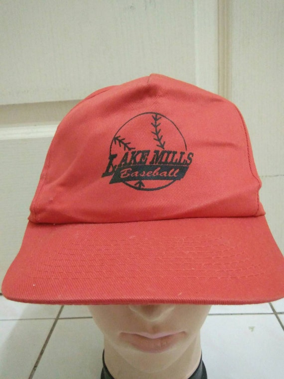 Rare Vintage LAKE MILLS Baseball Cap 