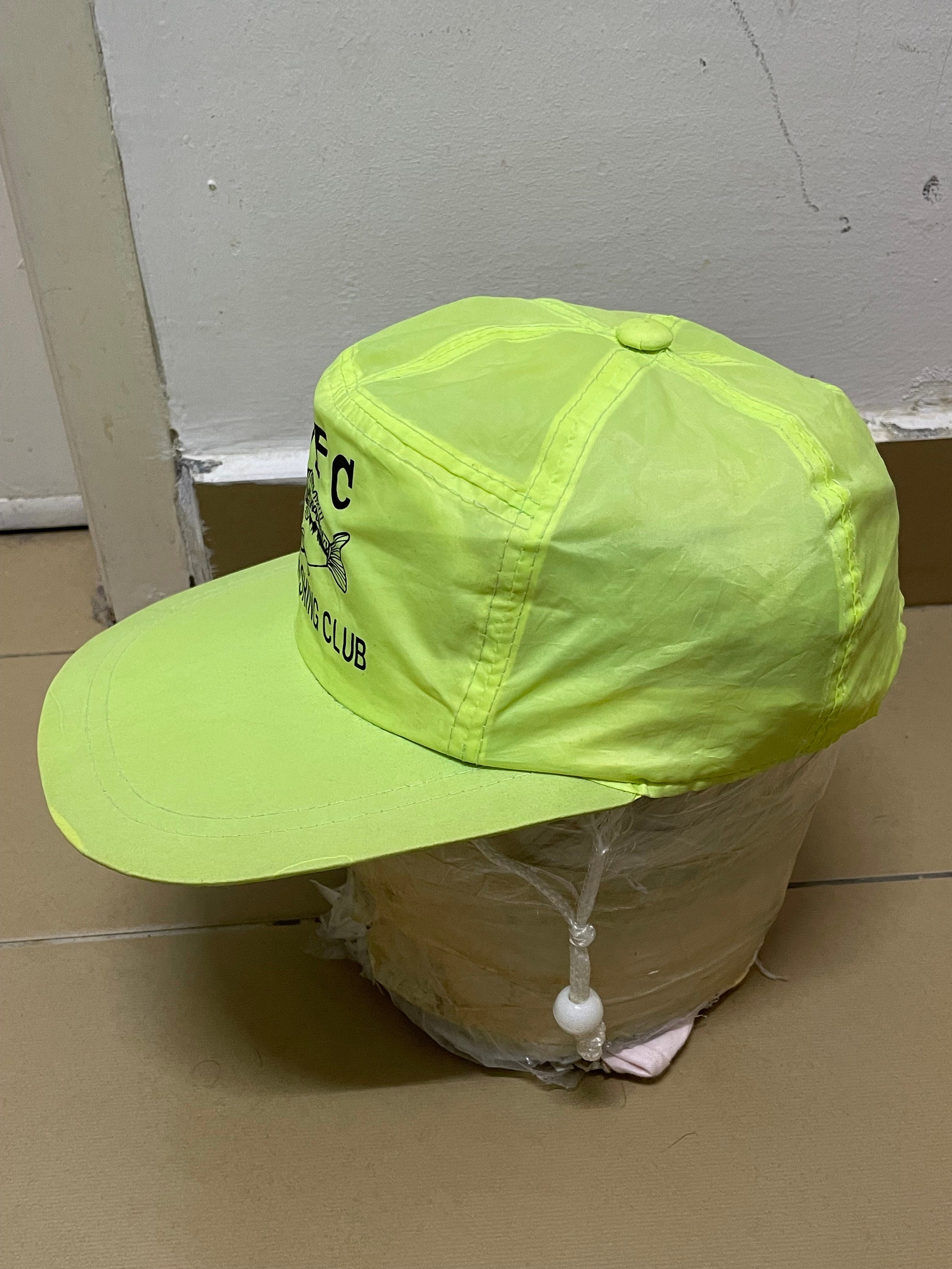 Rare Vintage JAPAN FISHING CLUB Hat,outdoor Sport Challenge