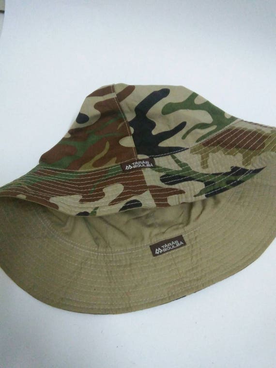 Rare Vintage TARAS BOULBA Reversible Hat, Taras Boulba Bucket Hat, Camo  Bucket Hat, Camouflage, Casual, Fishing, Hunting, Real Tree 556 -   Canada