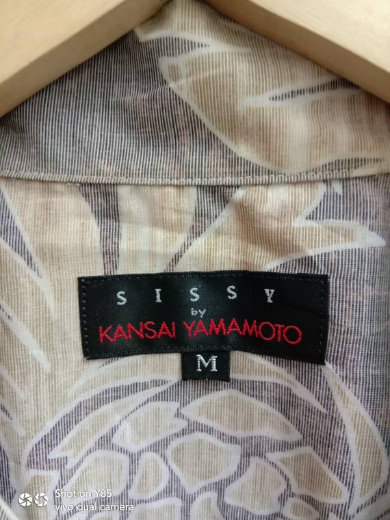 Vintage 90s SISSY by KANSAI YAMAMOTO Hawaiian Shirt  display picture 1