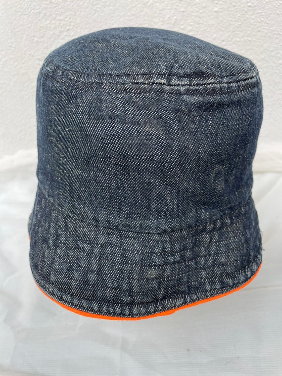 Rare Vintage Jeans bucket Hat, denim hat - image 2