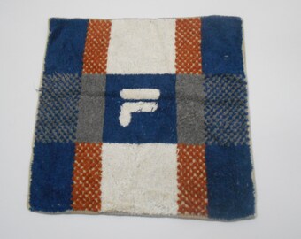Vintage FILA Small Handkerchief, Rare FILA Handkerchief, H243