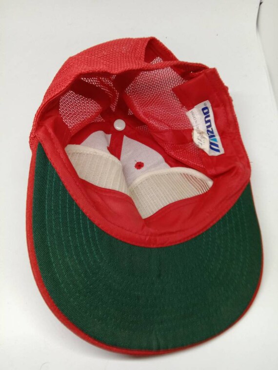 Rare Vintage MIZUNO Hat, CARP Hat, Embroidered Logo, C Big