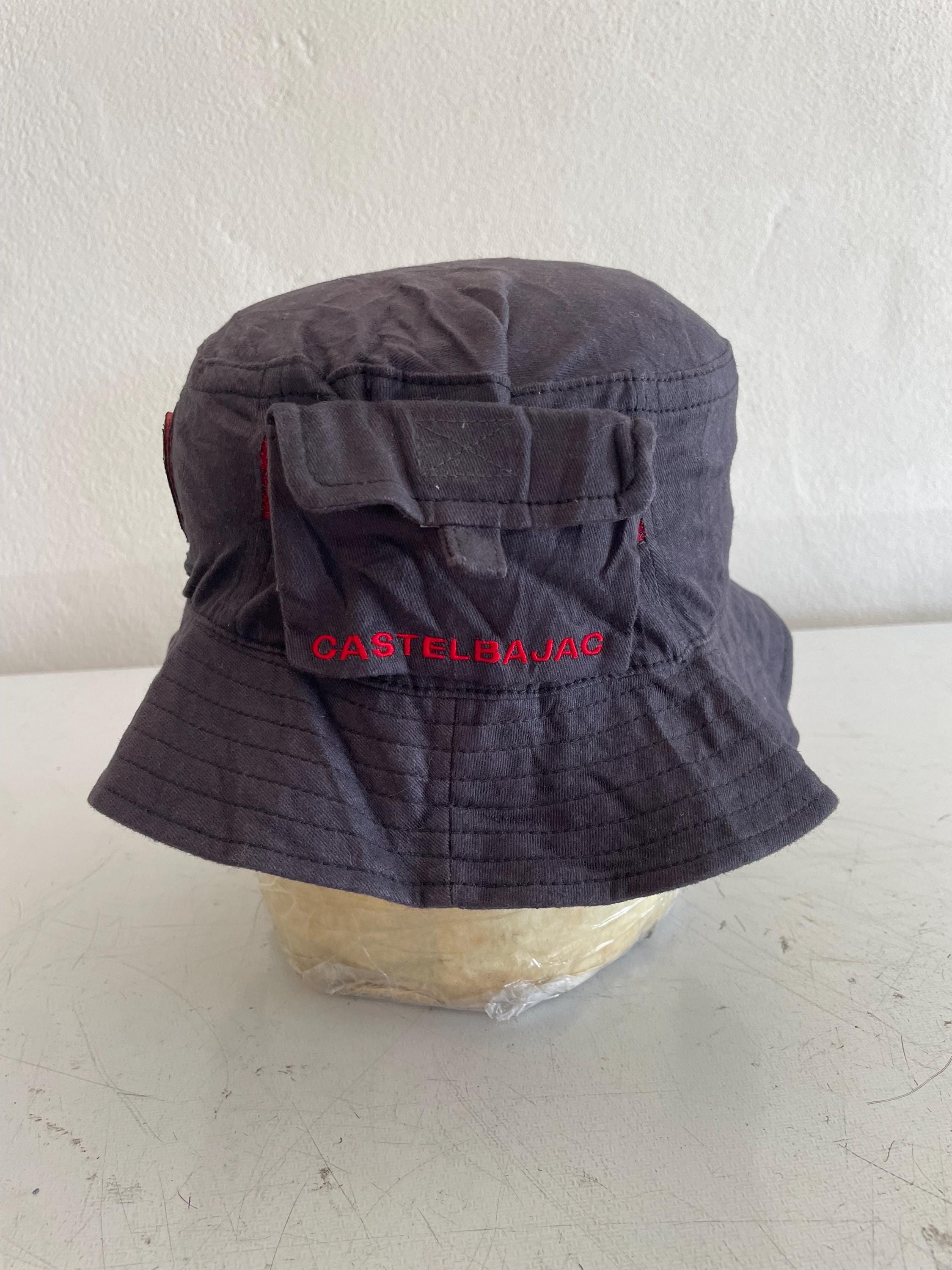 Jean-Charles De Castelbajac Floral Bucket Hat Whimsical Adult Yellow Floral Bucket Hat for Gardening and  main image 3