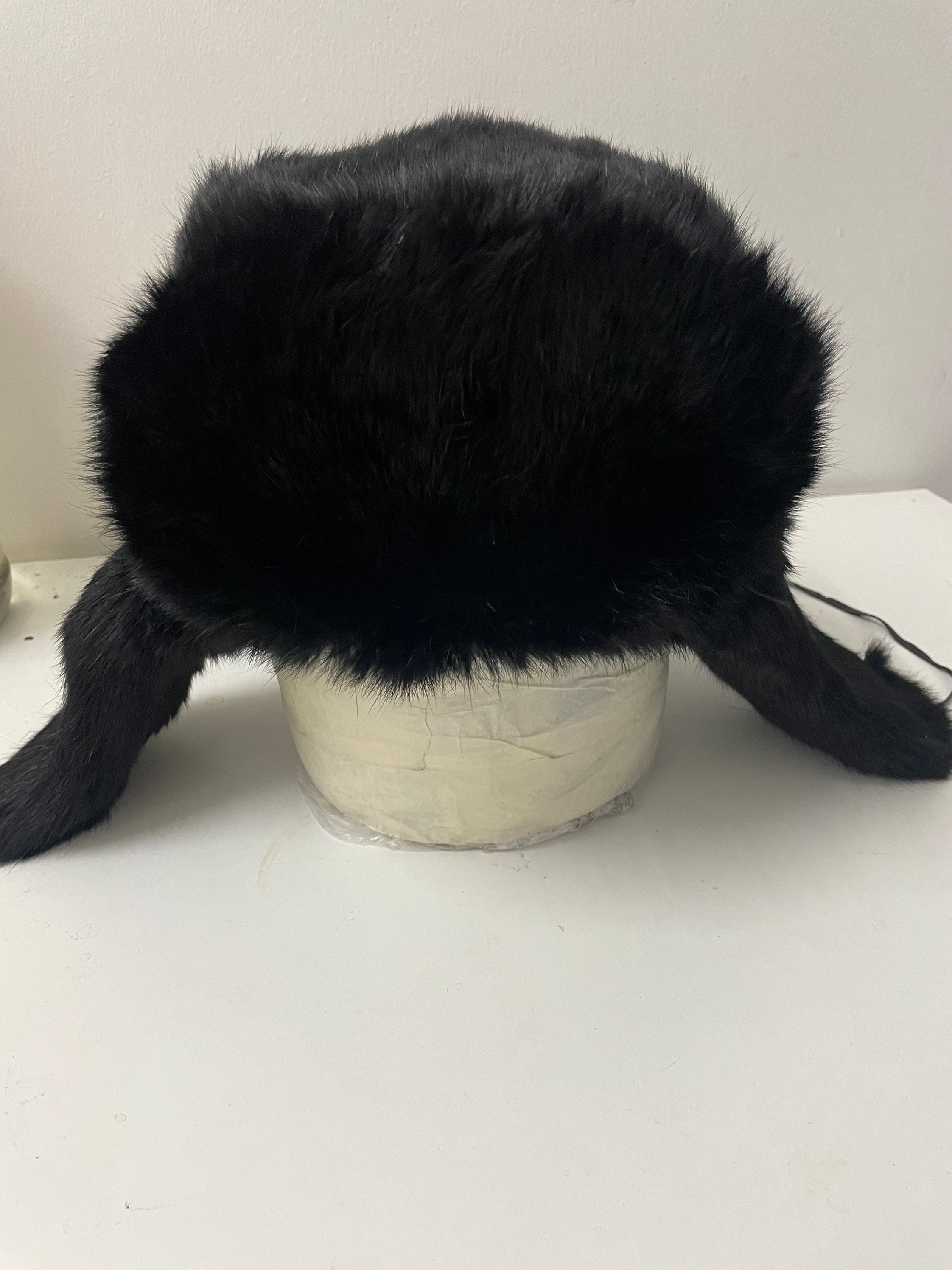 帽子 2000s Rare Grunge Fur Hat With Tail il_fullxfull.3272831343_1exh.jpg
