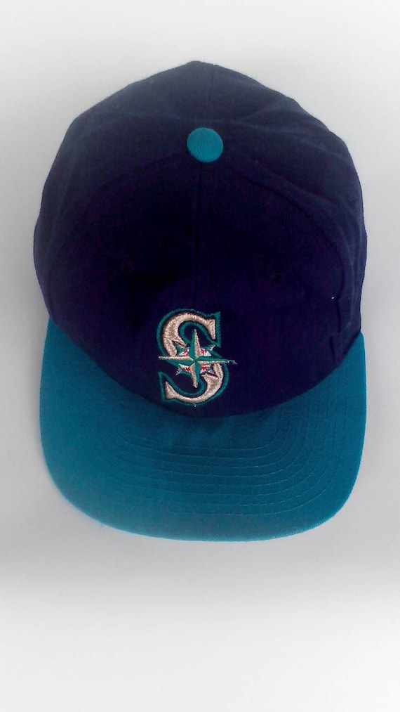 90s~ USA製 Seattle Mariners leather cap 90s~ USA製 Seattle Mariners leather cap - メルカリ