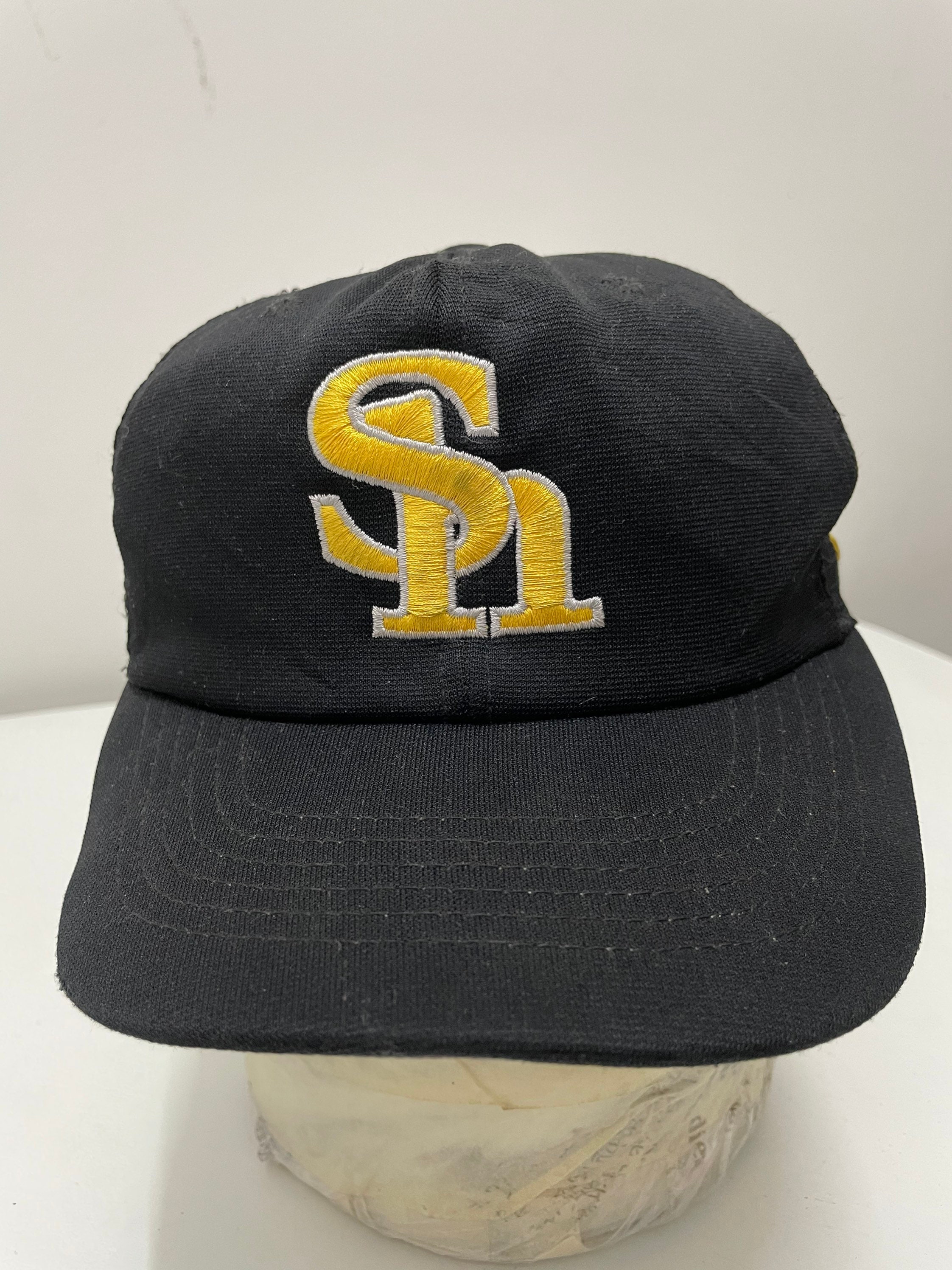 Rare Vintage SOFTBANK HAWKS Hat Cap, Baseball Cap, Sport Cap