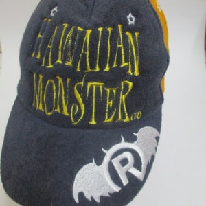 Rare Vintage Hawaiian Monster Cap, USA Hawaii cap, Real B Voice, Hip Hop, Rap, Swag (158)