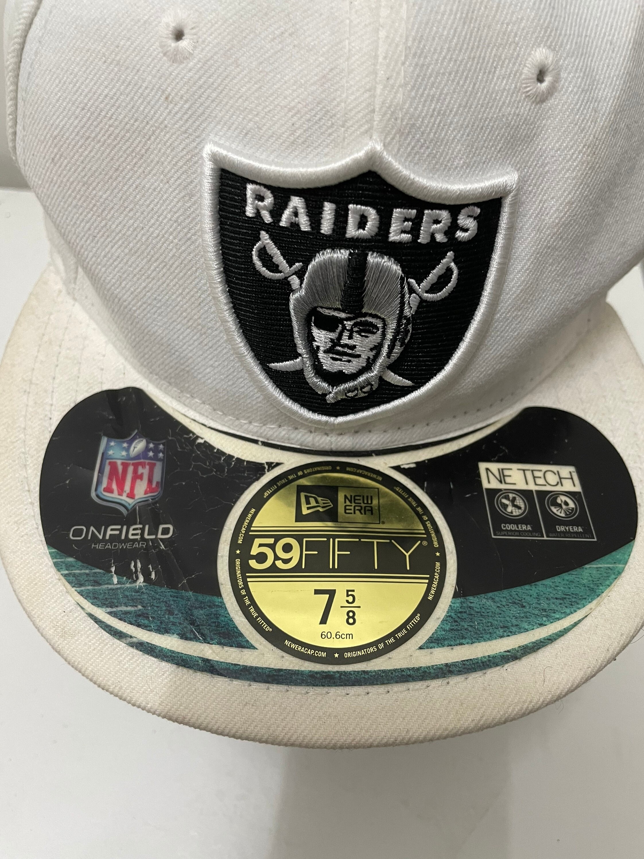 Rare Vintage LOS ANGELES RAIDER Cap by New Era, Onfield Headwear