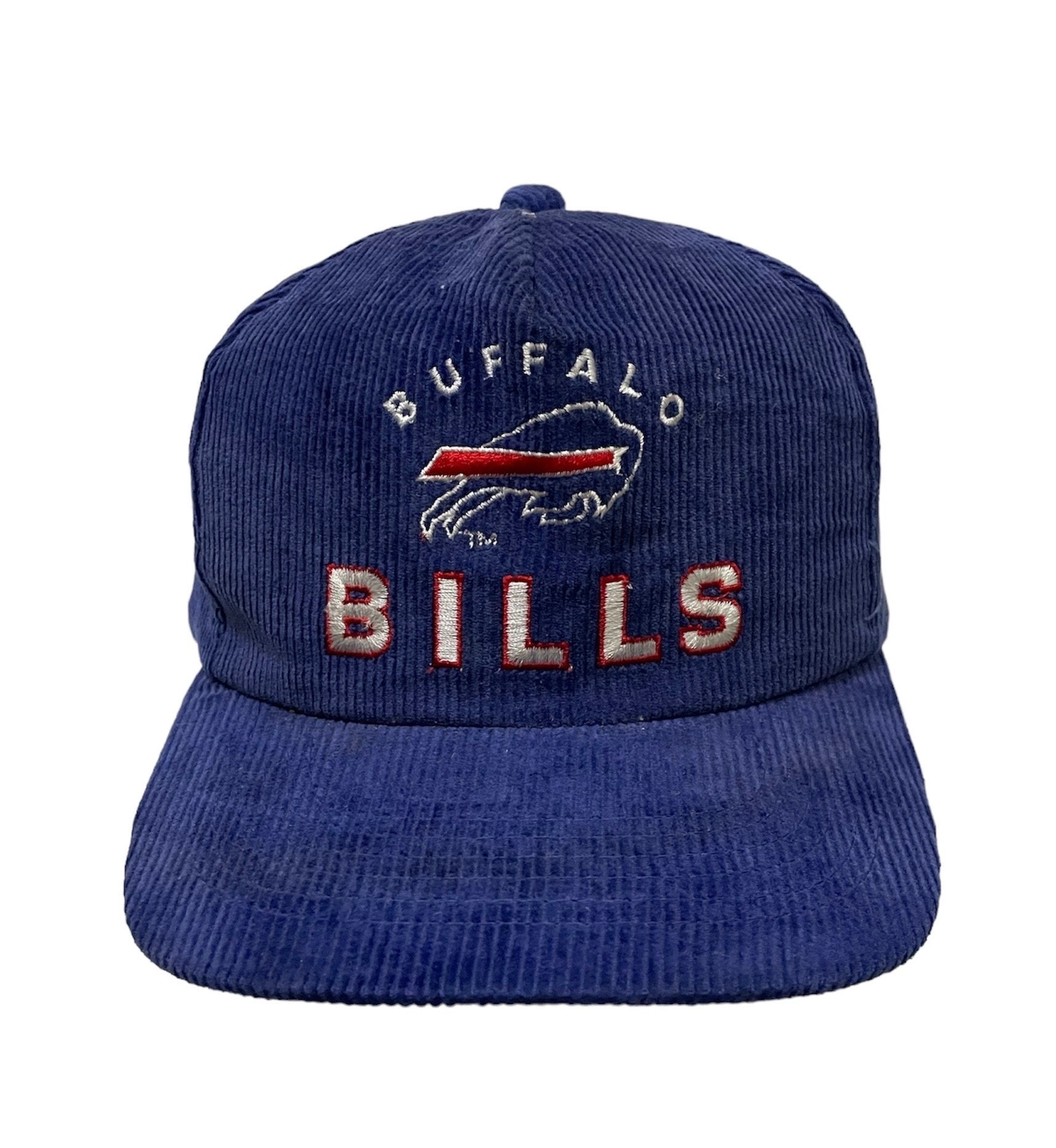 公式の店舗 Bills Buffalo Vintage Rare Cord SPORT Hat, Script キャップ
