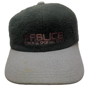Rare Vintage FABLICE hat cap, sport wear, headwear, hipster,hip hop, rap, swag, k swiss, gift, sport cap(33)