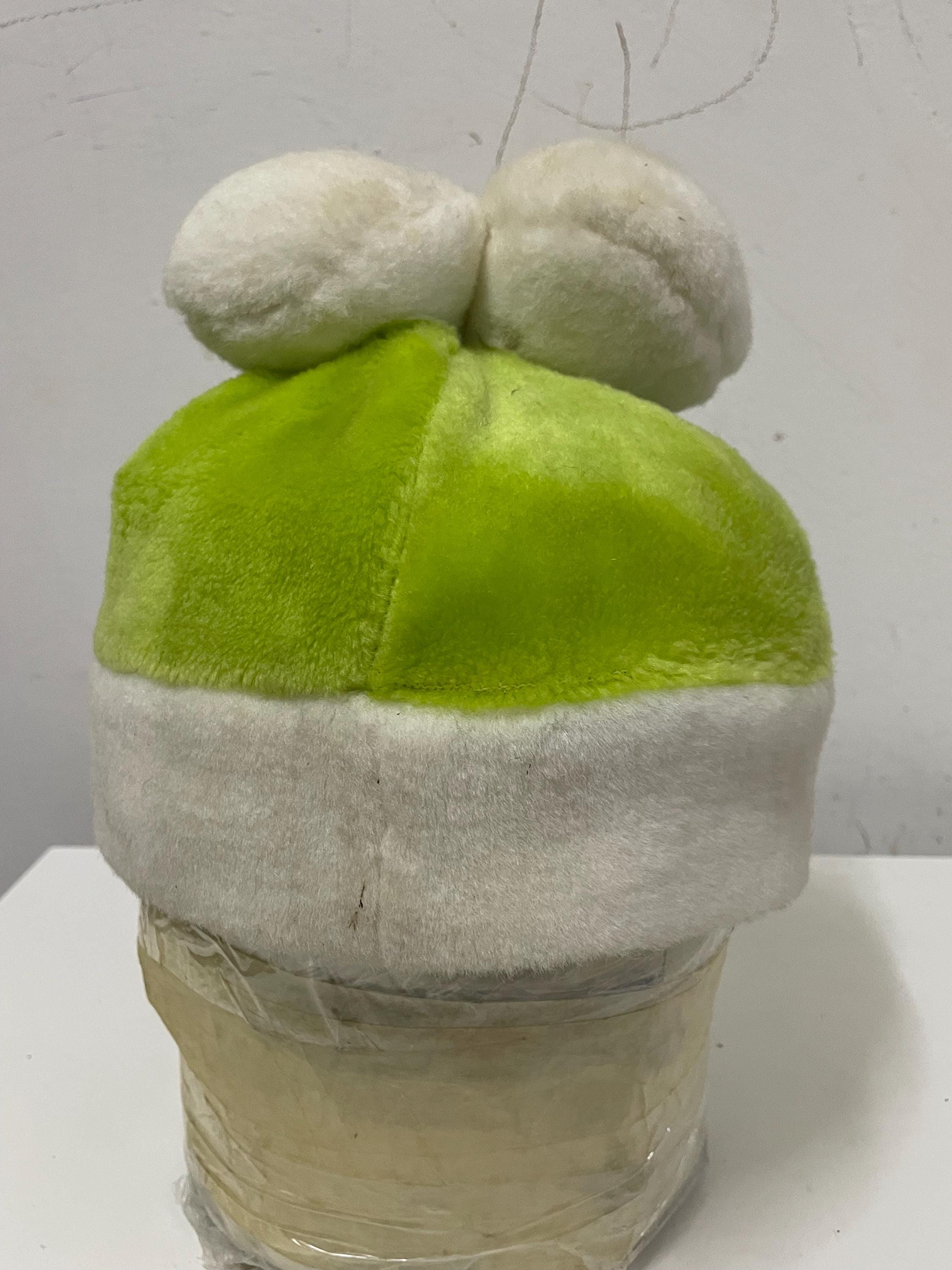 Vintage 90s Rare Sanrio Keroppi Olive Green Cotton Cap keroppi vintage sanrio shirt - Gem main image 3