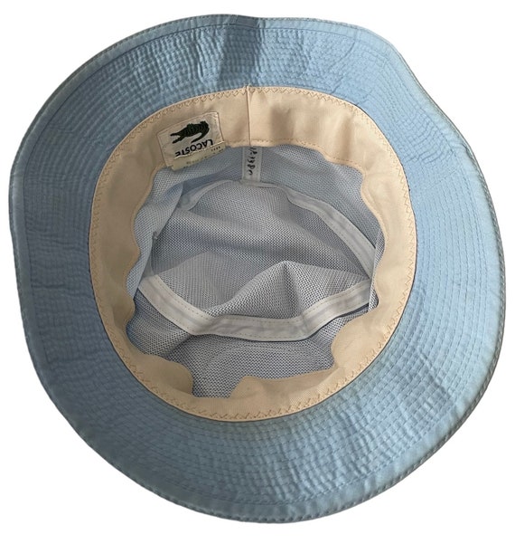 SALE★LACOSTE★ハット★ Lacoste Unisex Bucket Hat - Stylish, Blue & Authentic 10/10