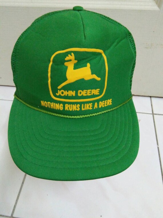 john deere golf hat