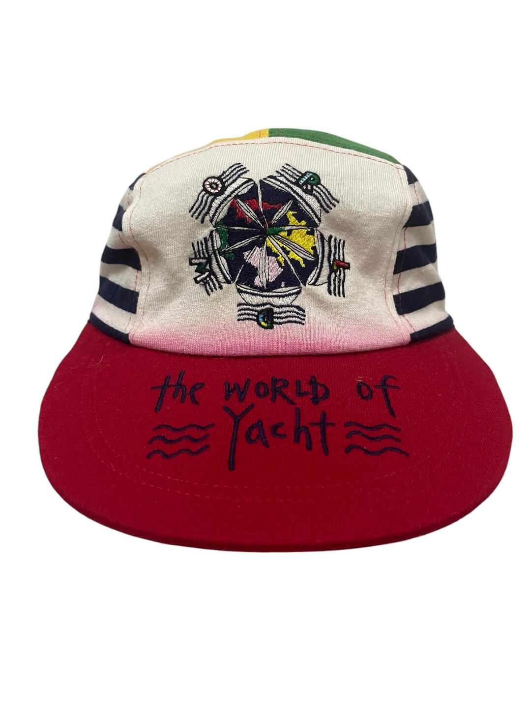 Rare Vintage JEAN CHARLES De CASTELBAJAC Sport Hat Cap, Five Panel