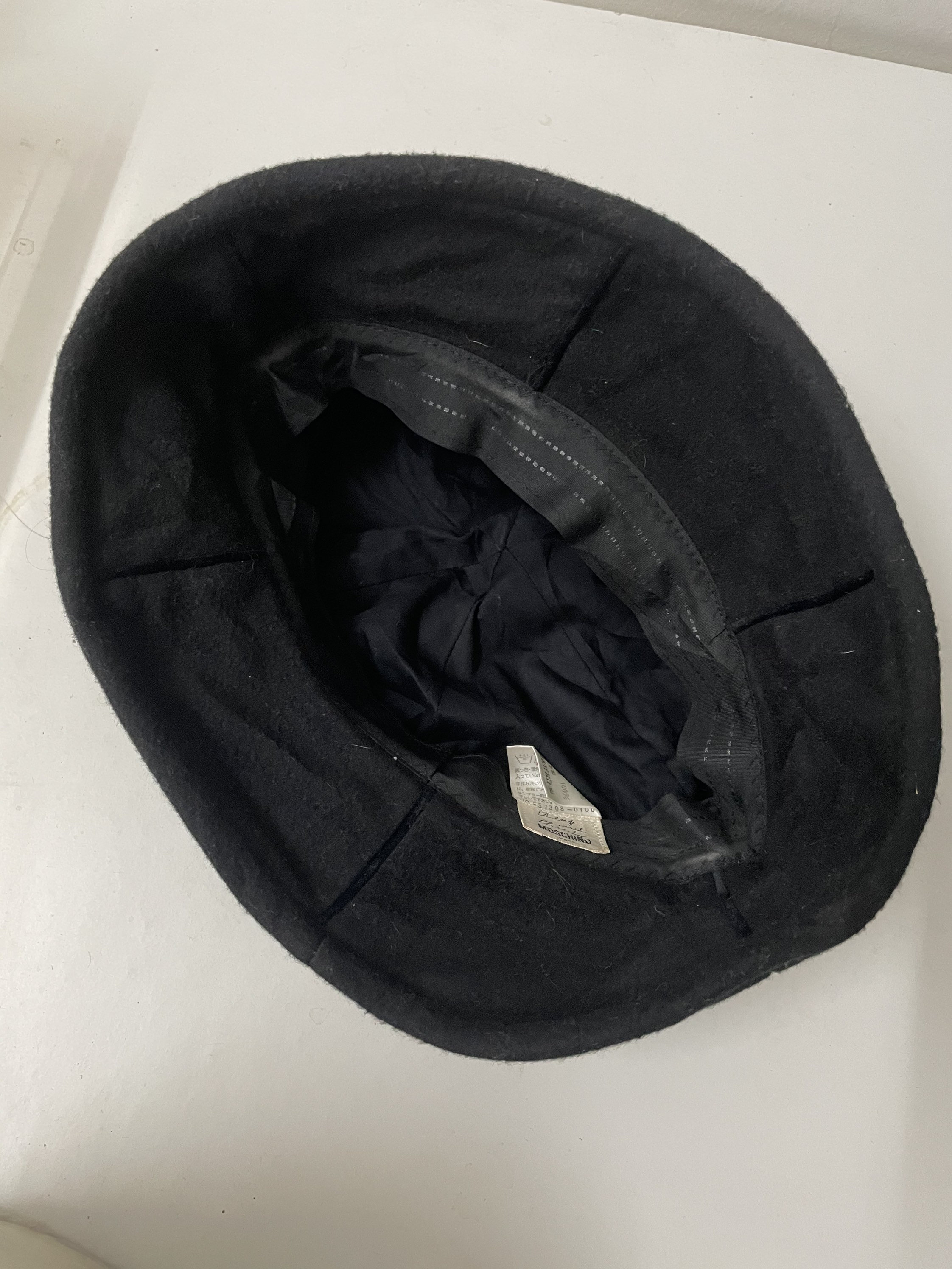 【数々のアワードを受賞】 Vintage Rare MOSCHINO Etsy - (1107) Hat Bucket 帽子