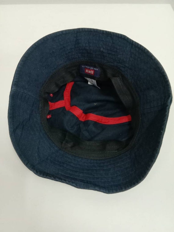 Rare Vintage EDWIN Hat, edwin Bucket Hat, swag (3… - image 5