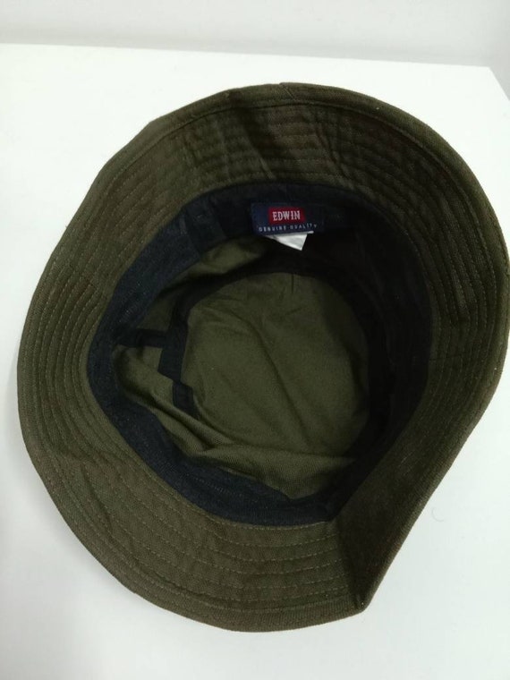 Rare Vintage EDWIN hat, edwin bucket hat, gift, s… - image 5
