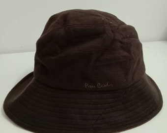 Raro cappello da pescatore vintage PIERRE CARDIN (1050)