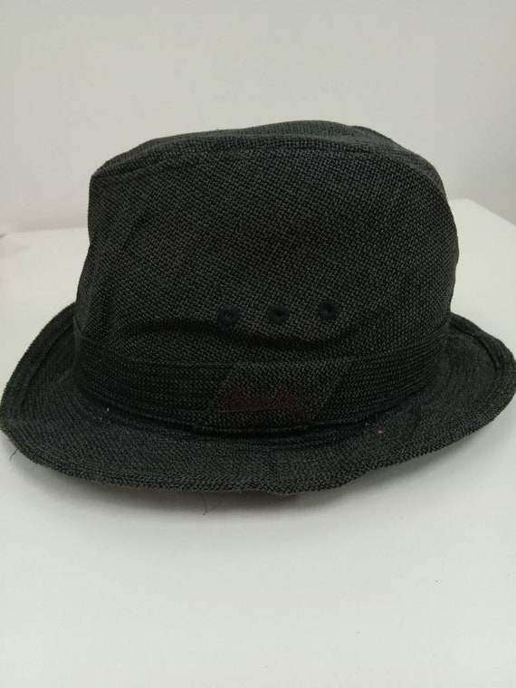 Vintage Borsalino Italy Bucket Hat