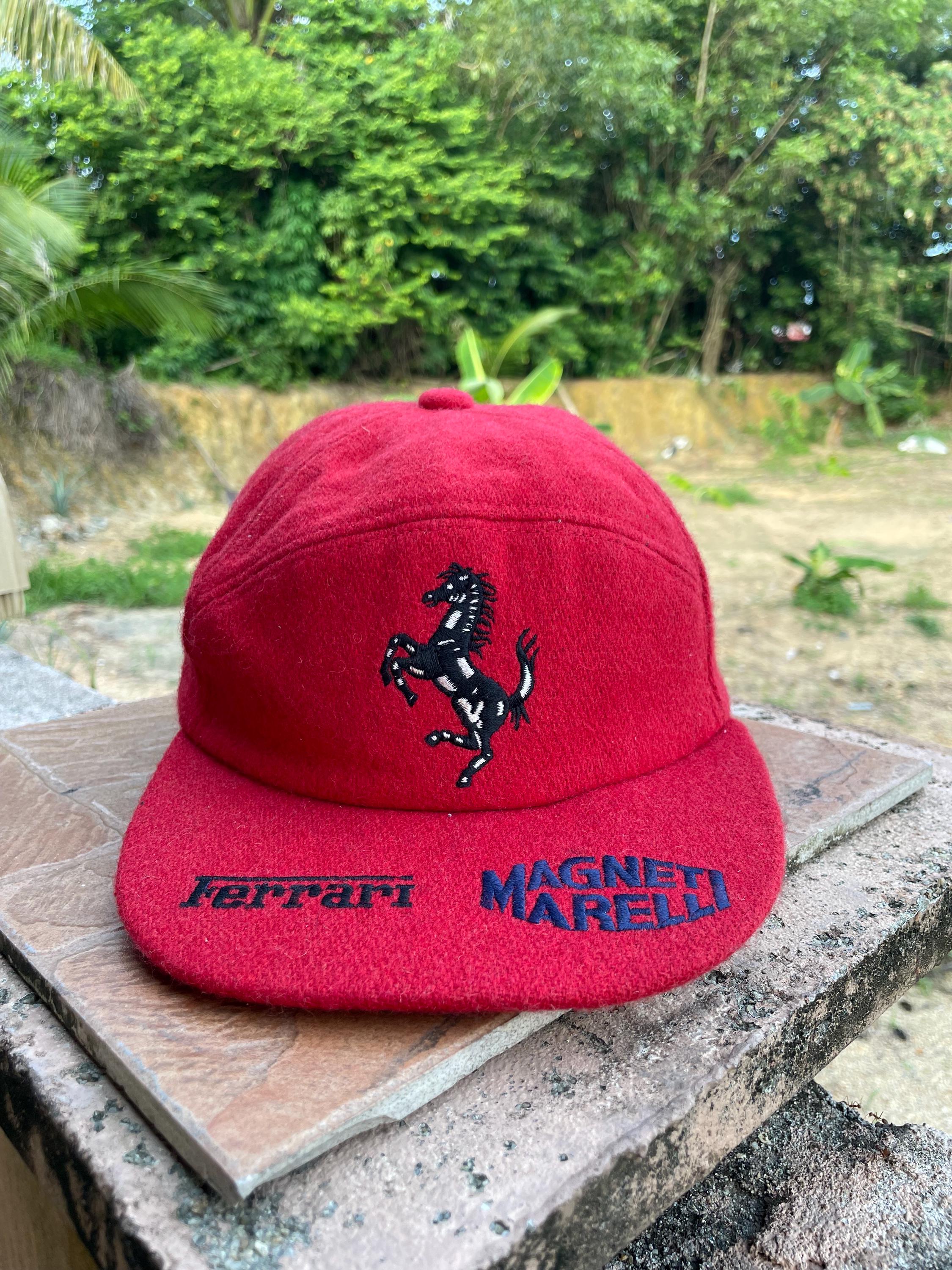 Rare Vintage FERRARI Hat Cap, MAGNETI MARELLI Hat (489a) - Etsy