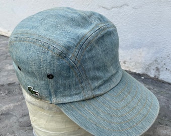 Lacoste flat cheap cap grey