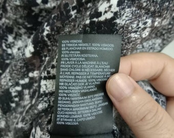 Chemise H&M Imprimé Peau De Serpent Taille 10 (16) - Manches Longues, Occasion Très Bon état