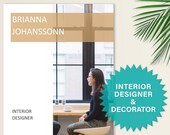 Interior Designer Resume Template Word | Interior Decorator Resume Template | Resume Template for Artists | Resume Writing Tips