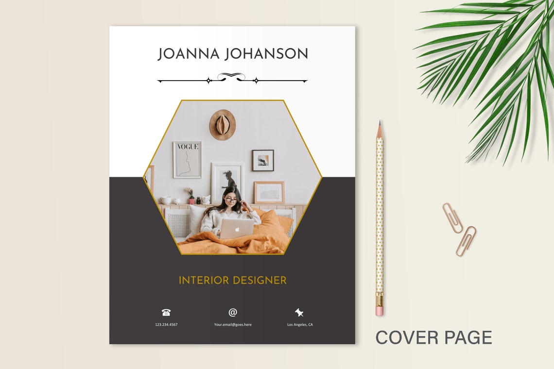 Interior Designer Resume Design Interior Design Portfolio Interior ...