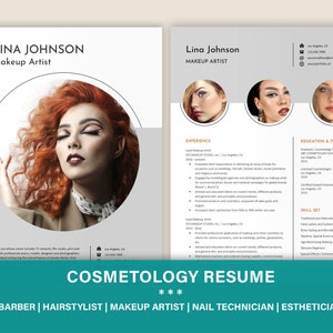 Makeup Artist Lebenslauf, Moderne Lebenslauf Vorlage, Esthetician Lebenslauf, Beauty Lebenslauf, Kosmetik Lebenslauf, Makeup Artist Lebenslauf Schreibtipps