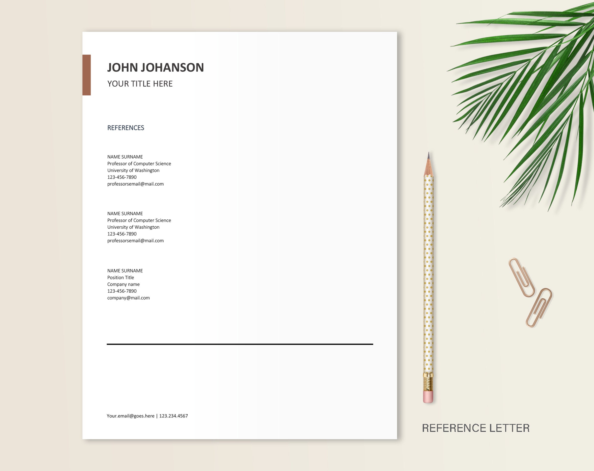 Career Starter Pack CV Starter Pack Internship Resume Template Editable ...