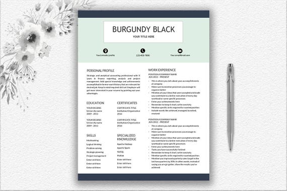 modern resume resume writing tips cover letter design editable in word download cv template professional resume creative resume tips for a modern resume