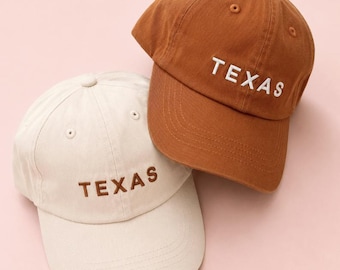 Texas Washed Cotton Dad Hat