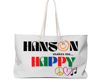 Happy Hanson Weekender Tote