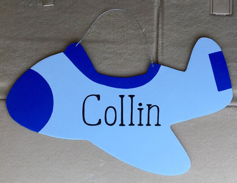 Baby Pilot Door HangerIt/'s a Boy!It/'s a Girl!Birth AnnouncementNursery DecorHospital Door HangerBaby Shower GiftBaby GiftAirplane