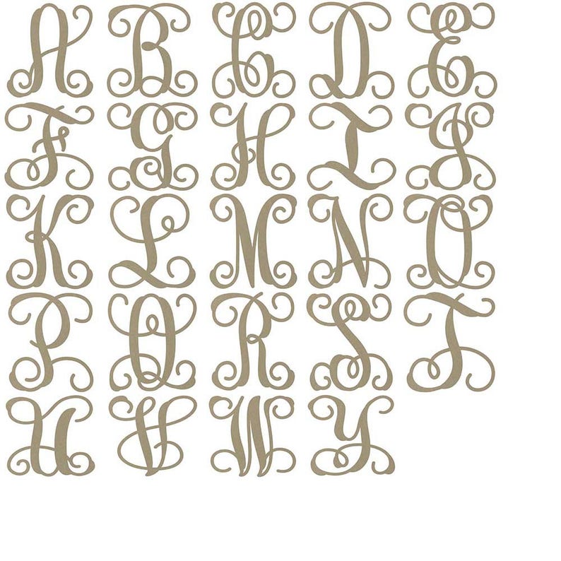 Shape Wood Monogram USA Made events party paintable Cutout best selling Circle B Unfinished MDF craft weddings kids college