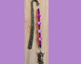 Book Jewelry - Owl Bookmark (154)