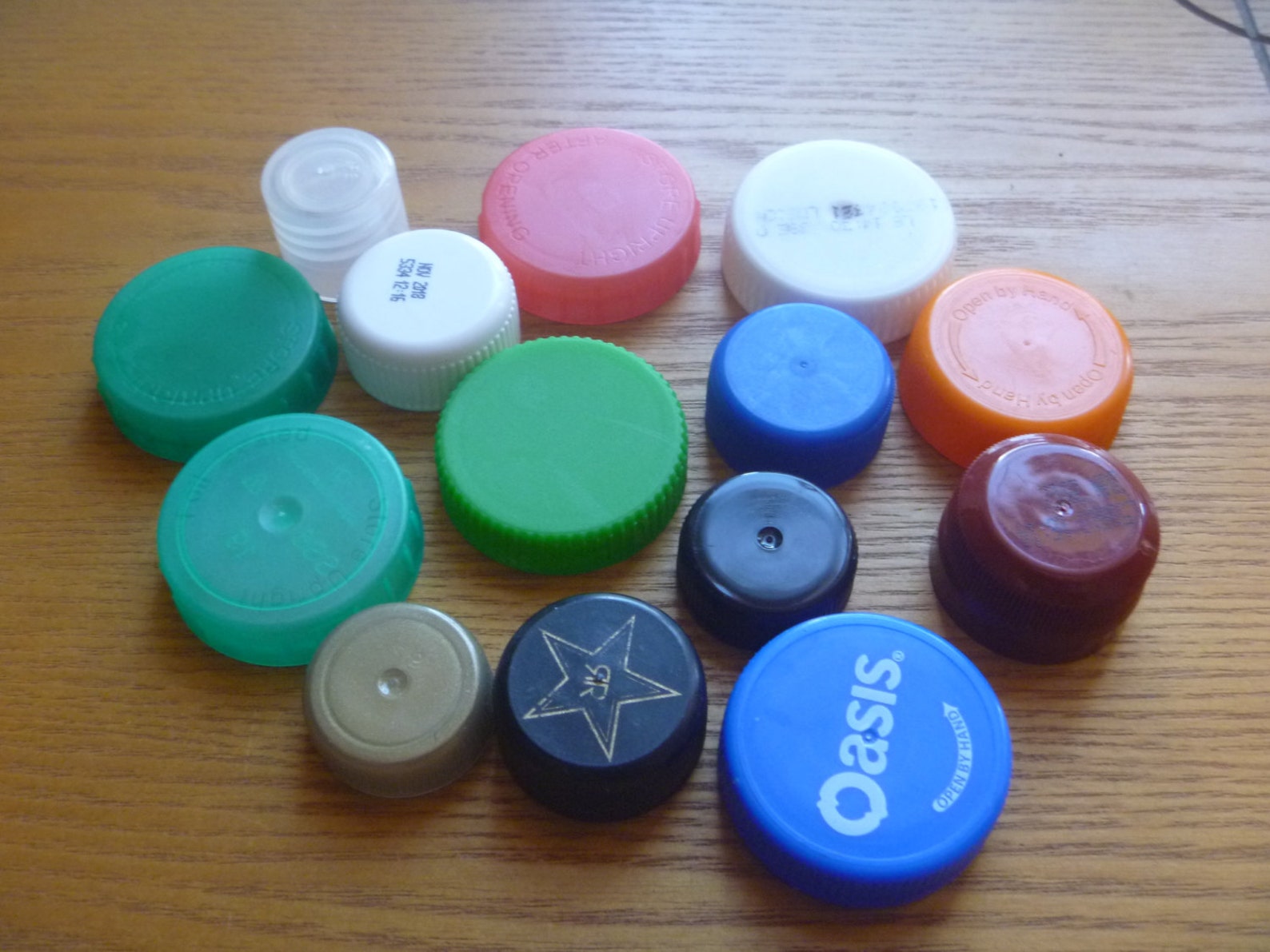 Plastic bottle tops plastic bottle caps for use in crafts Etsy