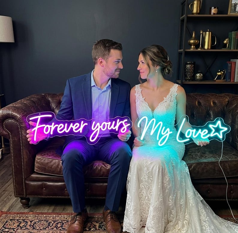 Personalized LED Neon Sign , Bedroom Wall Decor Light , Event & Party ...